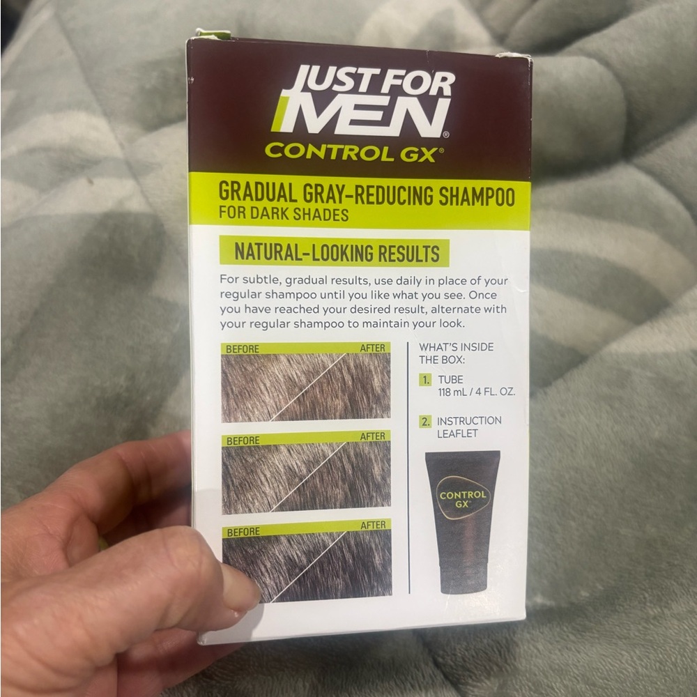 New Control GX Gray-Reducing Shampoo - Black - Picture 4 of 5